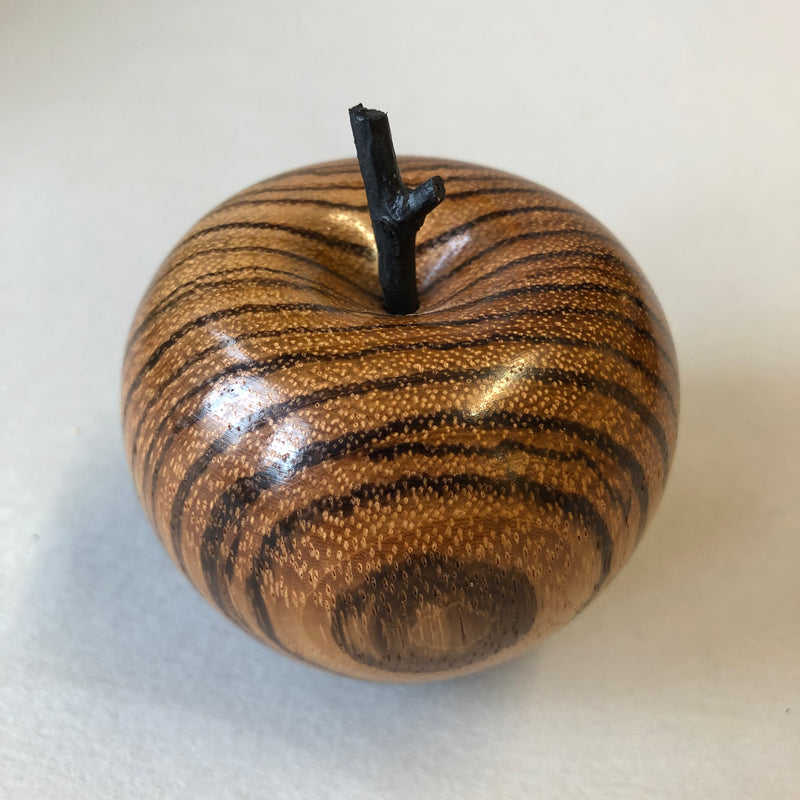 "Apple" Hand Turned wooden apple by Gary Rance