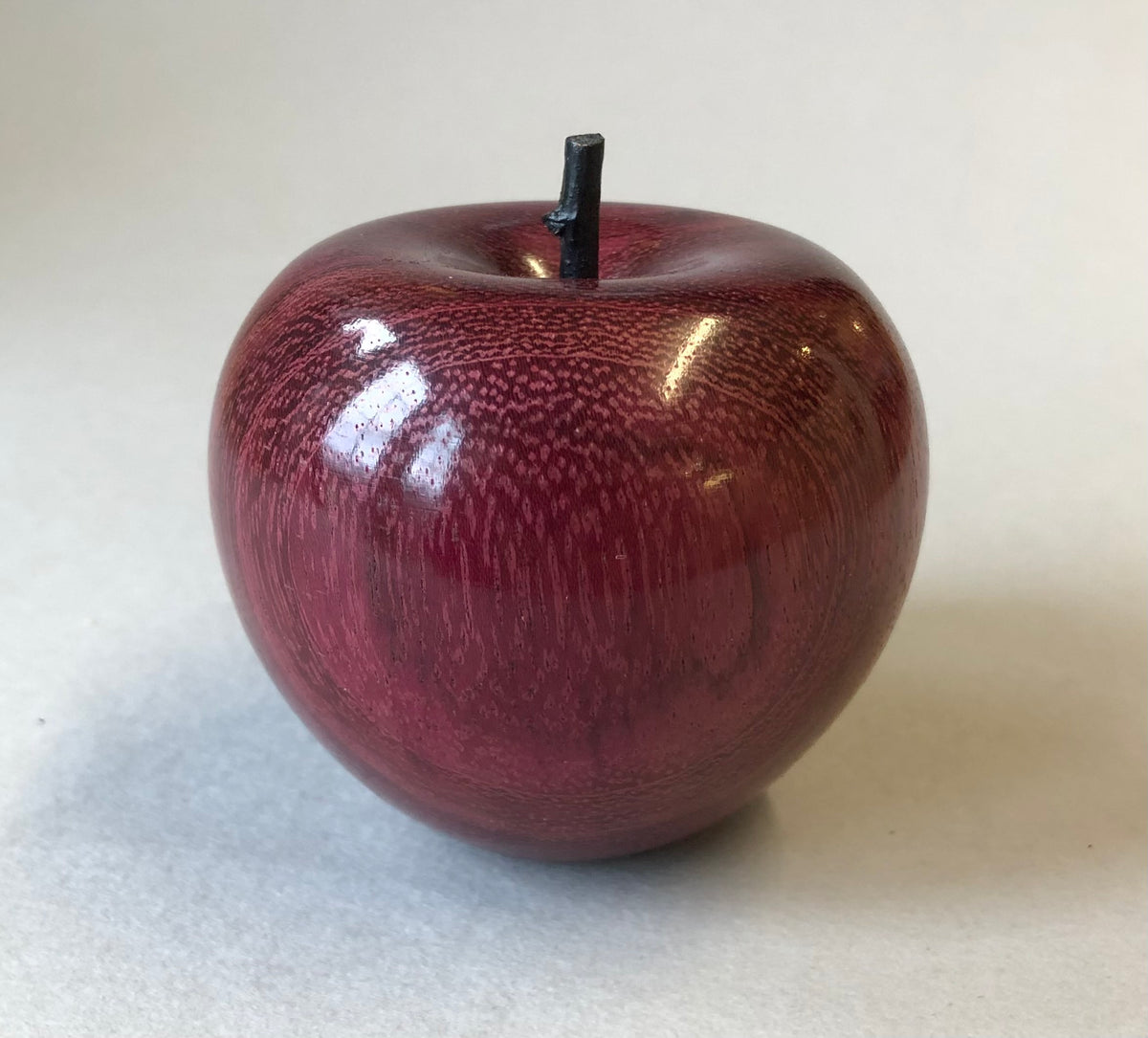 "Apple" Hand Turned wooden apple by Gary Rance