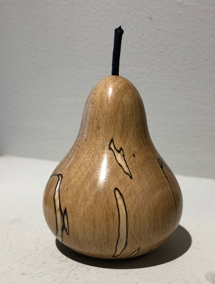 "Pear" Hand Turned wooden pear by Gary Rance