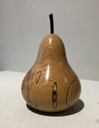 "Pear" Hand Turned wooden pear by Gary Rance