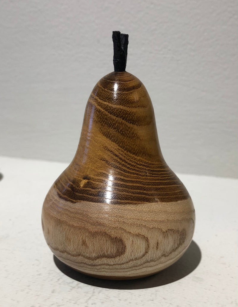 "Pear" Hand Turned wooden pear by Gary Rance