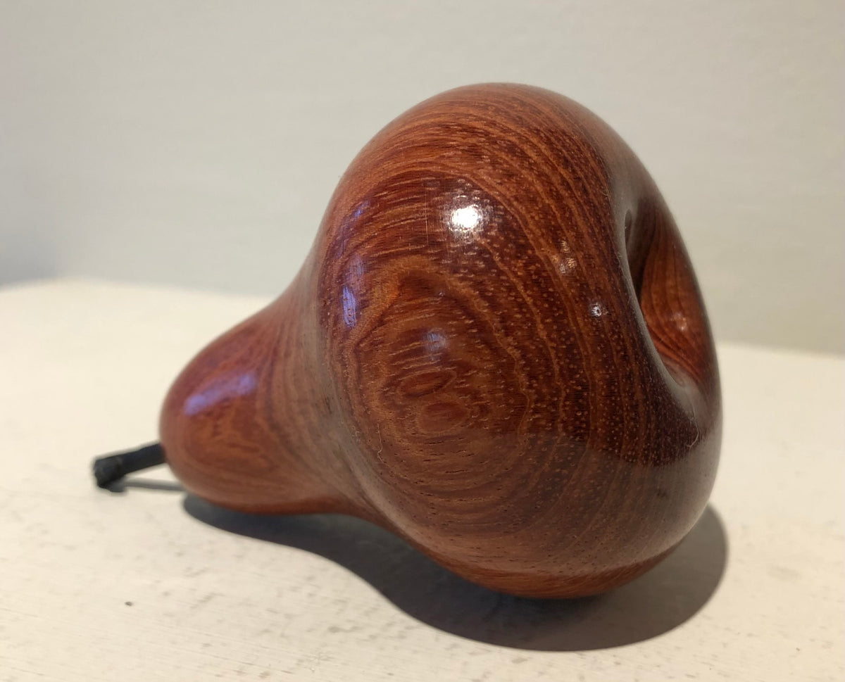 "Pear" Hand Turned wooden pear by Gary Rance