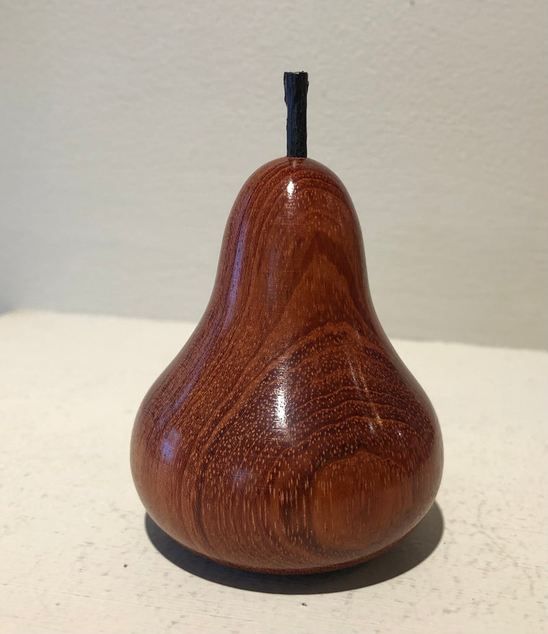 "Pear" Hand Turned wooden pear by Gary Rance