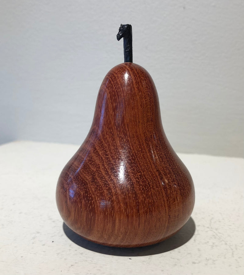 "Pear" Hand Turned wooden pear by Gary Rance