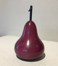 "Pear" Hand Turned wooden pear by Gary Rance