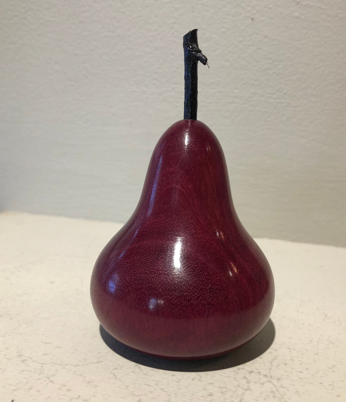 "Pear" Hand Turned wooden pear by Gary Rance