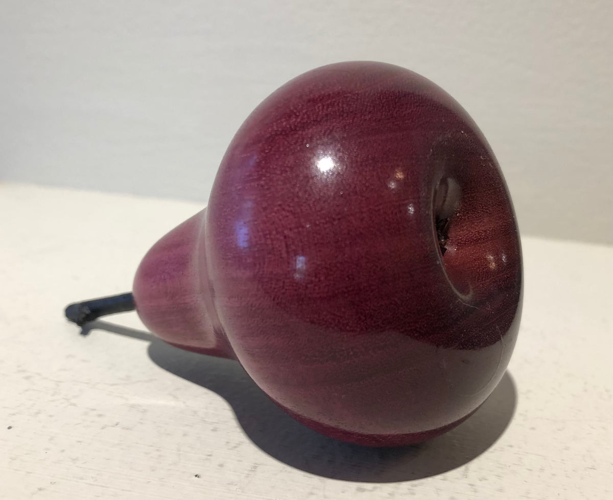 "Pear" Hand Turned wooden pear by Gary Rance