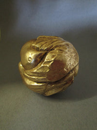 Gilded Dove Totem Orb by Yve Sturgeon