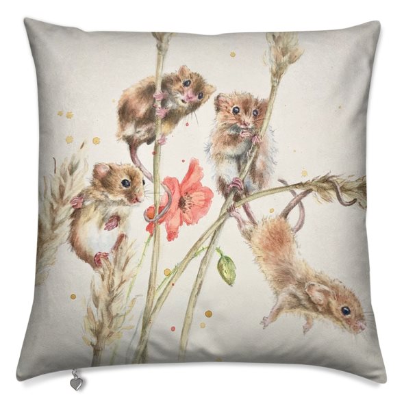 Harvest Home Cushion by Sally Leggatt