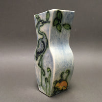 Heron and Kingfisher small vase by Jeanne Jackson