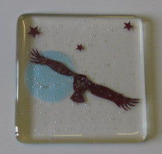 Owl in Flight Coaster, Becky Haywood