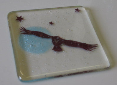 Owl in Flight Coaster, Becky Haywood