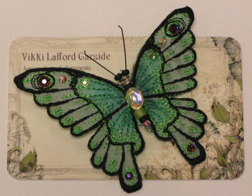 Jewelled Butterfly Brooch