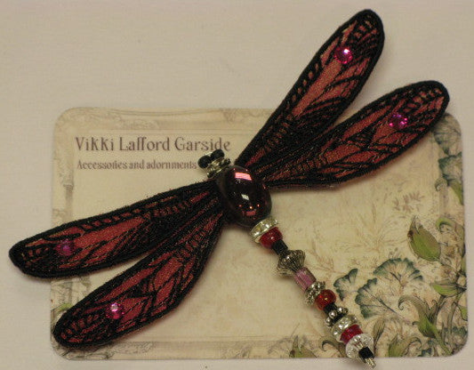 Jewelled Dragonfly Brooch