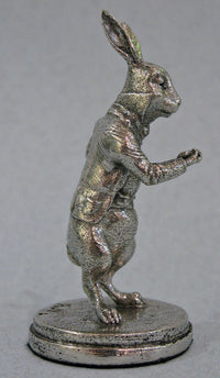 The White Rabbit - Miniature Pewter Figurine by Robert James