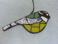 Mosaic Blue Tit by Helen Clues