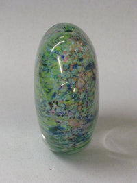 Hand-blown glass form by Peter Layton