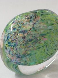 Hand-blown glass form by Peter Layton