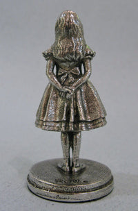 Alice - Miniature Pewter Figurine by Robert James