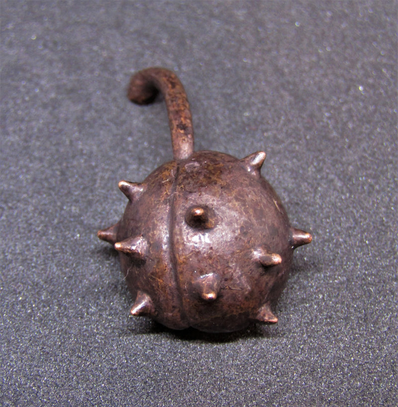 Miniature Bronze Conker in Shell
