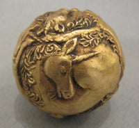 Gold Unicorn Totem Orb
