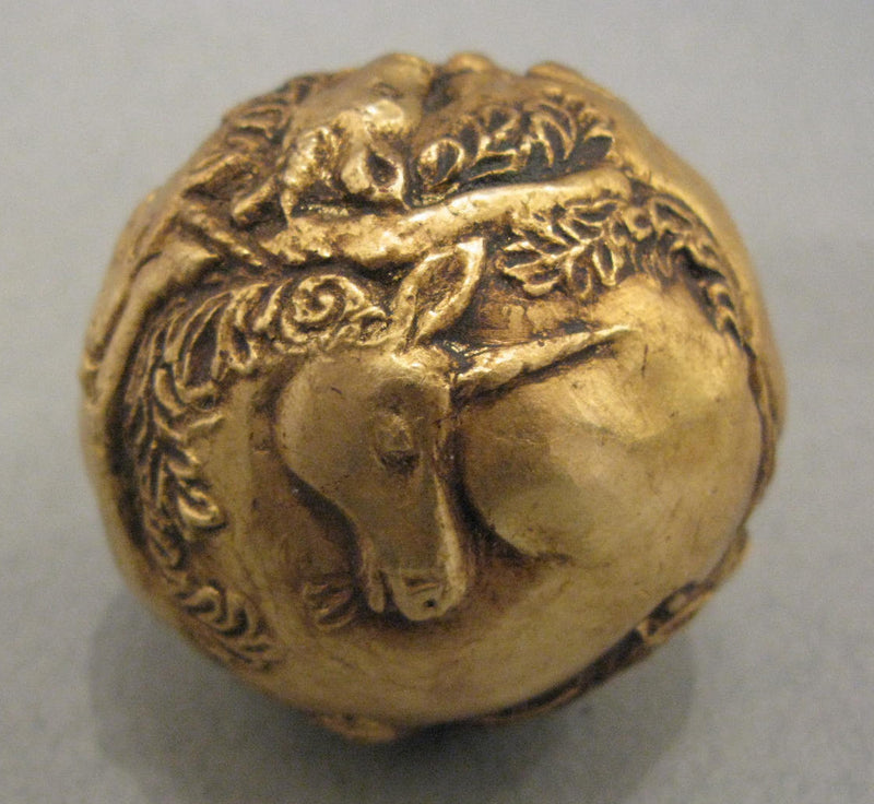 Gold Unicorn Totem Orb
