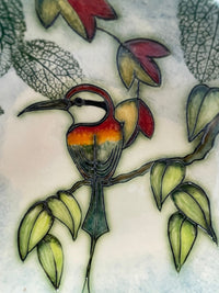 Bee Eater Dish by Jeanne Jackson