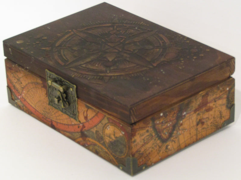 Astronomer Design Wooden Box by Monika Maksym
