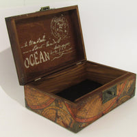 Astronomer Design Wooden Box by Monika Maksym