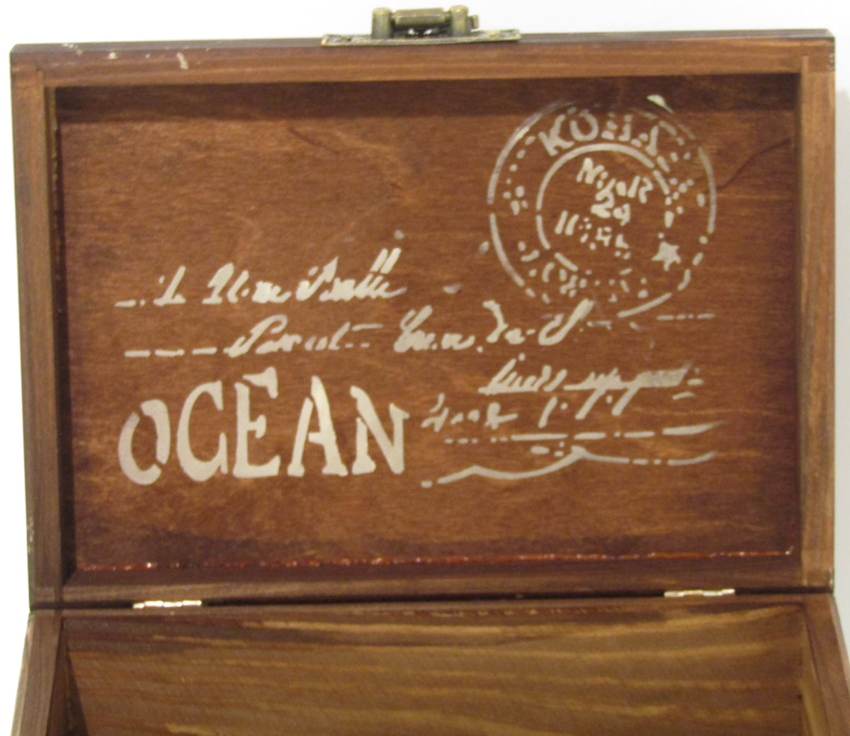 Astronomer Design Wooden Box by Monika Maksym