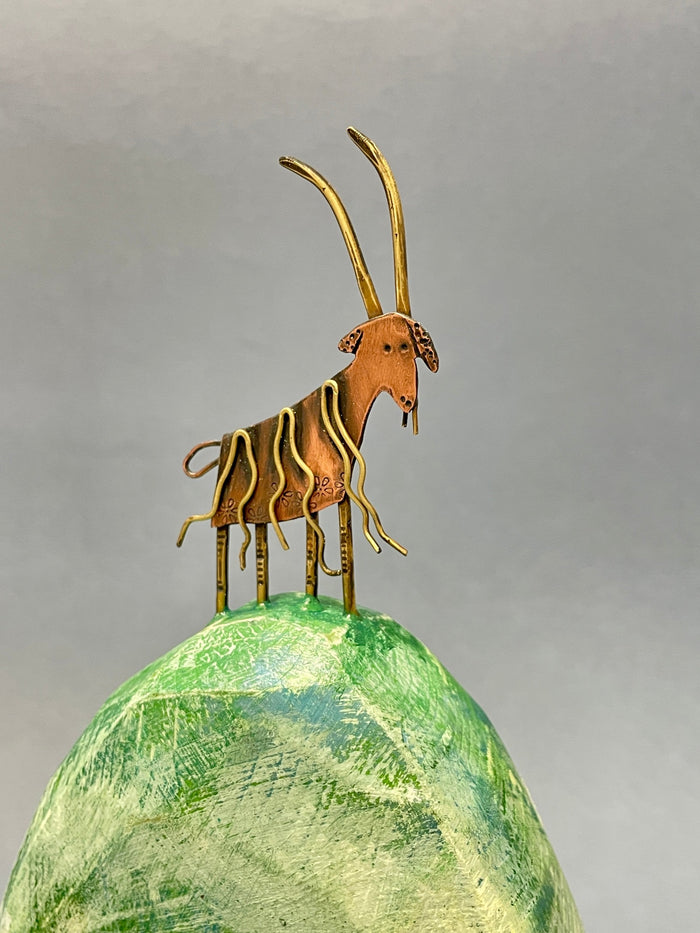 Goat on a Hill by Frances Noon