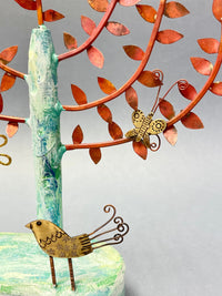 2020 Tree Large with Bird by Frances Noon