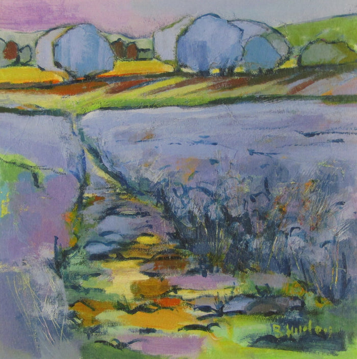 Path through Linseed by Brenda Hurley