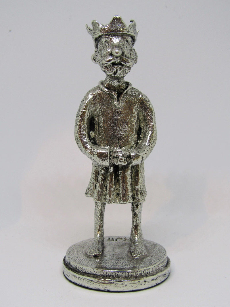 The Barefoot King -  Pewter Figurine by Robert James