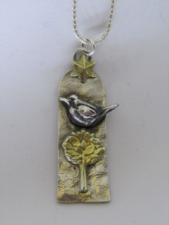 Topiary Pendant by Xuella Arnold