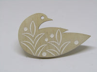 Pale Dove Brooch by Sarah Kelly