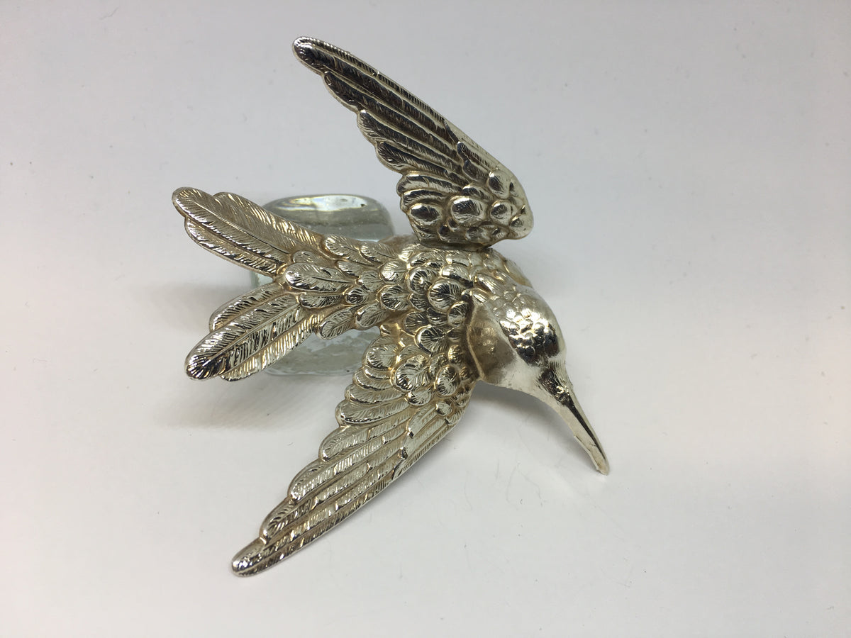 Jess Lelong Silver Plated Brooch 