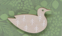 Pale Gull Brooch by Sarah Kelly