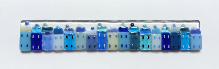 Cottages in Blue by Debbie Lord