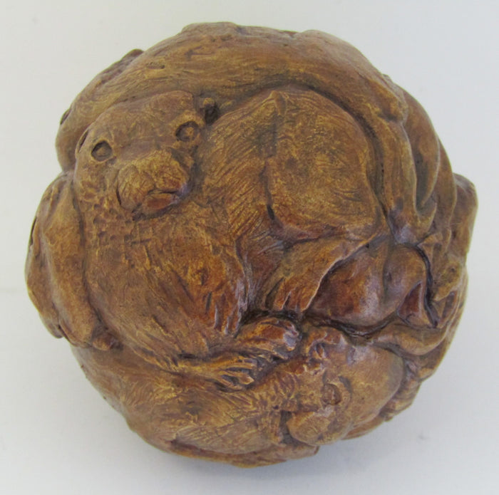 Otter Totem Orb by Yve Sturgeon