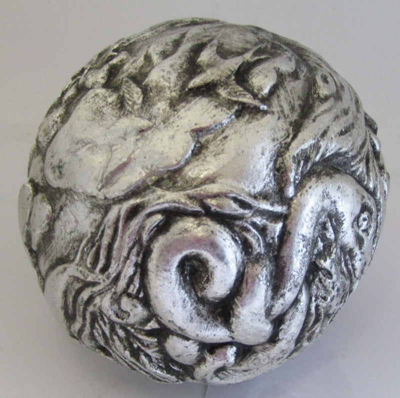 Realms Silver Gilt Totem Orb by Yve Sturgeon