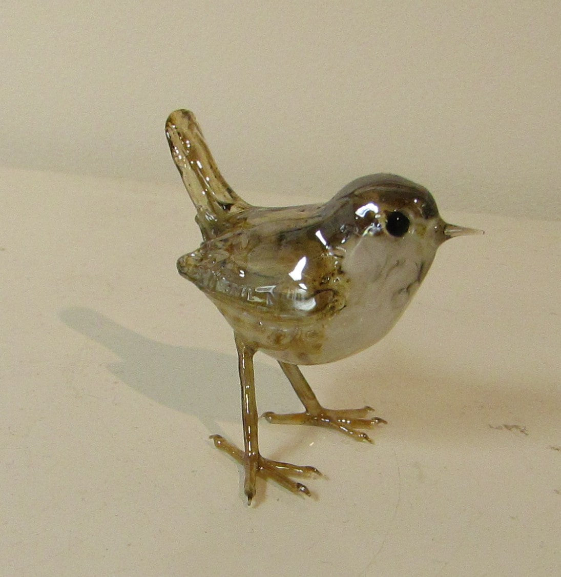 Glass Wren by Sandra Young