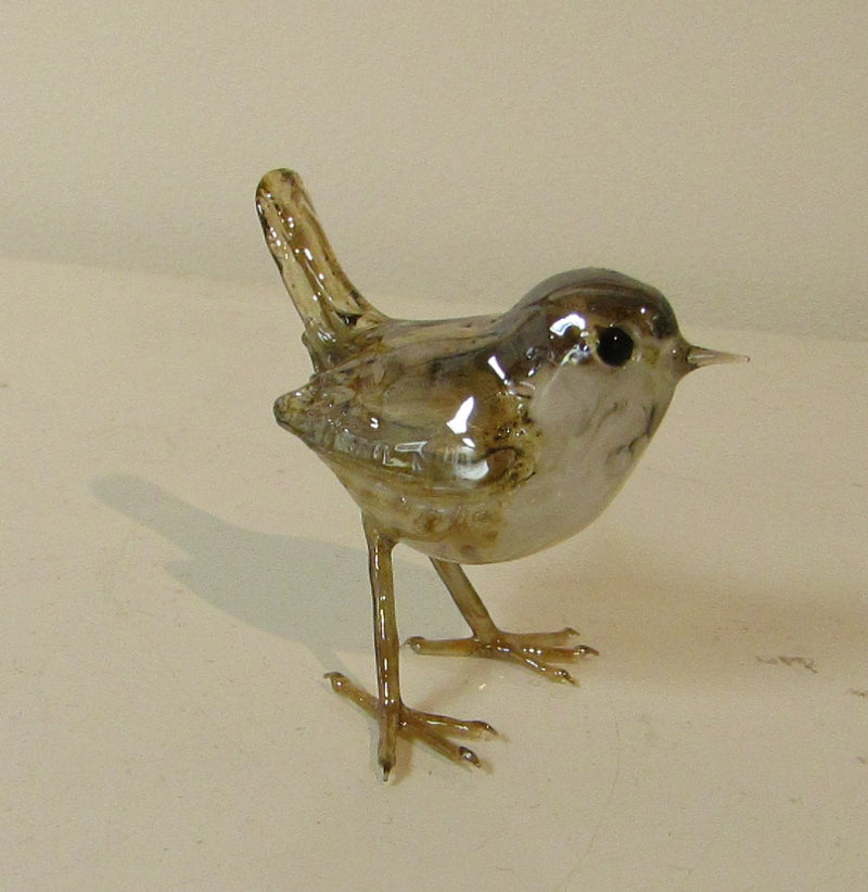 Glass Wren by Sandra Young