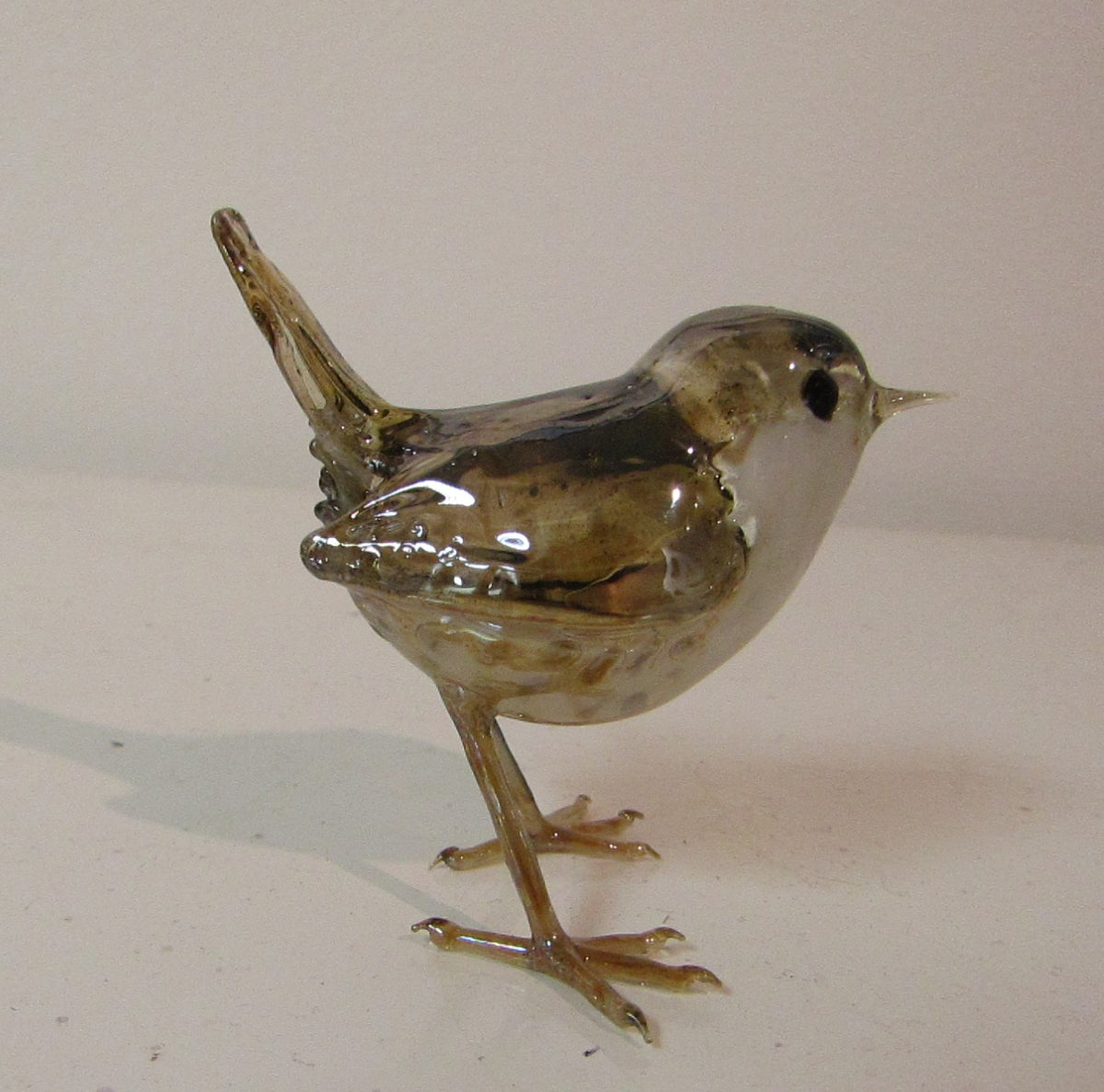 Glass Wren by Sandra Young