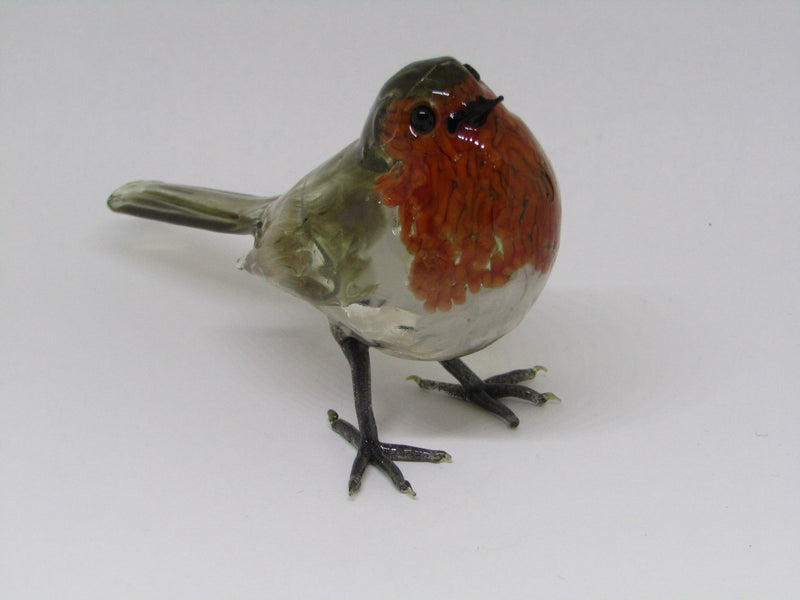 Glass Robin by Sandra Young