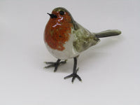 Glass Robin by Sandra Young