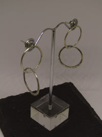 Silver Earrings by Chris Lewis