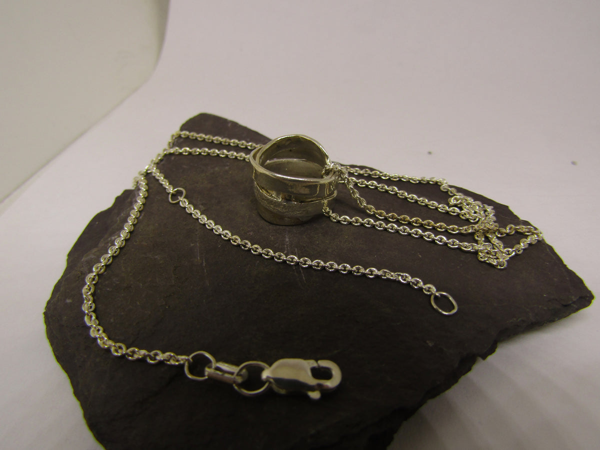 Silver Necklace by Chris Lewis
