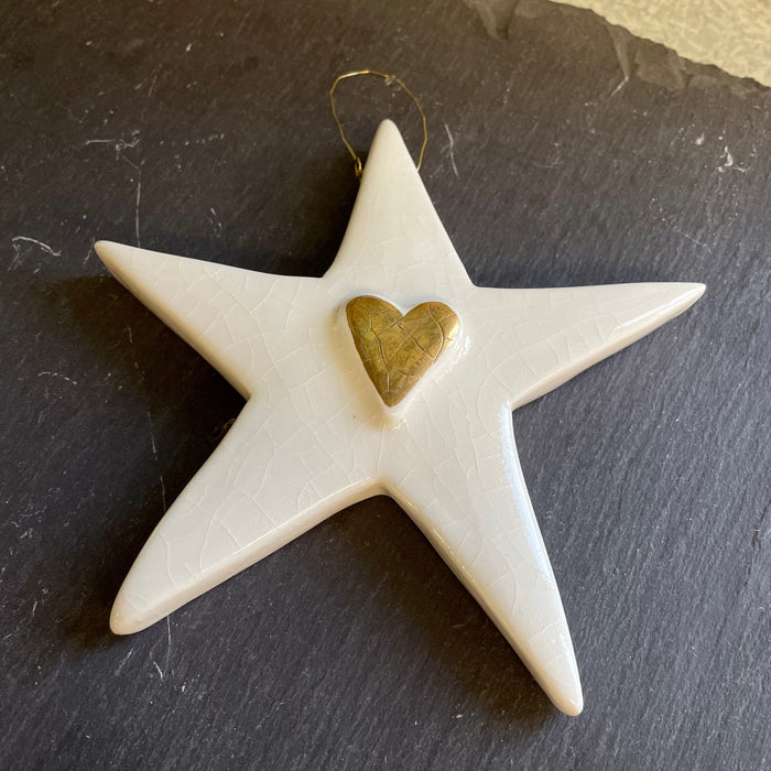 Large Ceramic Star by Sophie Smith