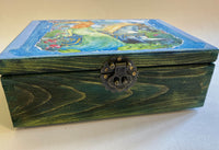 Wooden Jewellery / Tea Box by Monika Maksym featuring Ed Org Artwork
